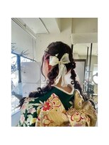 アイフィールカルム(i feel calm)&nbsp;着物でも可愛いヘアアレンジ