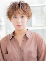 カバーヘア 上尾西口店(COVER HAIR)&nbsp;くせ毛風小顔マッシュショート顔周りカットc8上尾20代30代40代