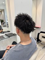 ロンド ラマ 岐阜(Lond bla-ma)&nbsp;刈り上げショート×ツイストピンパーマ【Lond伊藤メンズ】