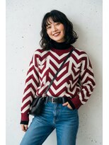 コートフィールエー(CO_T feel.a) 顔見せを叶える ふんわり波巻きミディアム×グレージュ