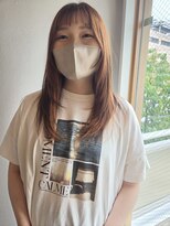 ツイギー 宮西店(TWiGGY) レイヤーミディアム×オレンジブラウン