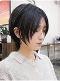 切りっぱなしボブレイヤーカットボブレイヤーボブパーマ髪質改善
