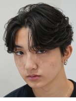 フィフスパーク(fifth PARK) セット簡単フェザーパーマのセンターパート
