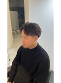 刈り上げ × 2wayマッシュ