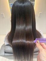 フルー 都立大学店(Fleu r)&nbsp;縮毛矯正でこのツヤ感！