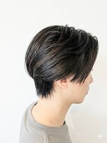 チチョ(chicho)&nbsp;メンズセンターパート//メンズカット//かきあげ髪型//若松河田