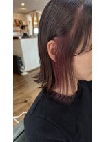 ニコラ(NICOLA)&nbsp;ボブ×イヤリングカラー