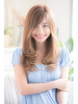 リトル カスカベ(little kasukabe)&nbsp;毛先弾むフェミニンロング