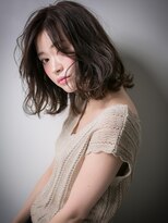 モッズヘア 越谷(mod's hair) *mod's越谷*黒髪がセクシー♪くせ毛風くびれセミディx