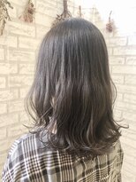 シエロ  池袋西口(Cielo)&nbsp;透明感グレージュ×外ハネミディ