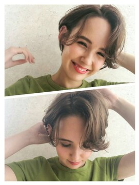 レニーバイエース(LANY by ACE) 【LANY 横浜】ハンサムショート×ヌードベージュ