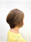前下がり/ショート/ショートボブ/グラボブ/小顔/40代50代/ひし形