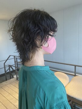 リバレッジ 白金(Leverage) 大人のカーリーマッシュウルフ