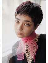 カライングドゥ(ing deux)&nbsp;大人可愛い20代30代40代暗髪無造作ショート丸みベリーショート◎