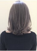 ハイライトカラー_ロブヘア_ニュアンスカラー[20代30代40代50代]