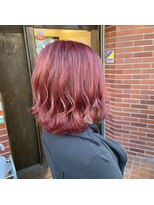 ヘアリゾートエーアイ 西日暮里店(Ai)&nbsp;チェリーピンク