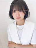 【岡田芽紅美HANABUSA】小顔効果抜群☆ショートボブ