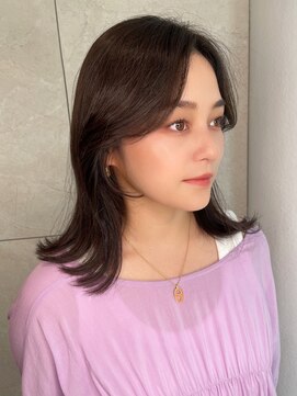 スペイディック 大阪梅田店(SPADIC) 【SPADIC大阪梅田店】顔周り韓国ヘア～レイヤーボブ～