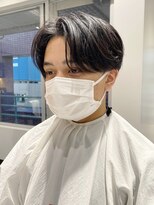 リップス 栄(LIPPS)&nbsp;前下がりセンターパートイメチェンモテ髪韓流ショート刈り上げ