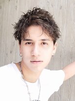 フィフス 原宿(fifth)&nbsp;ツイストスパイラルパーマツーブロックショートレイヤーマッシュ