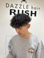 ダズルヘアラッシュ(DAZZLE hair RUSH) 波巻きマッシュ