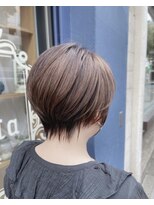 バレッタ(Barretta by neolive)&nbsp;白髪ぼかしハイライト☆イメチェンショート☆チェリーブラウン