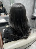 韓国艶髪×グレーベージュ