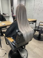 ヘアスタジオワン 藤沢店(HAIR STUDIO ONE)&nbsp;ハイトーングレージュエクステグラデーション