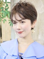大人マッシュショート／丸みショート／イメチェン／30代40代50代