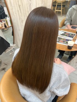 ロンドアジュール 横浜(Lond azur) イノアカラーでマロンベージュ♪