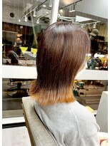 ローカル 築地(Local)&nbsp;袖カラー［オレンジ］