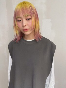 キヴィ(kivi) yellow × pink