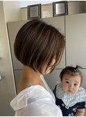 【EIGHT豊崎】お客様スタイル_まるみなミニボブ