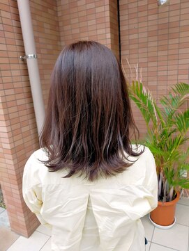 エイチ エアー ダヴ H air DAV調布北口 白髪ぼかしハイライトメッシュ