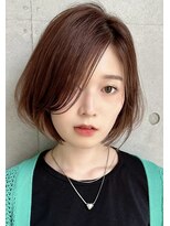 クーエフー(coo et fuu)&nbsp;20代30代40代前下がりストレート小顔補正立体カット