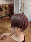 刈り上げショートボブ
