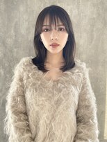 ザ オーダー(THE ORDER)&nbsp;レイヤーカットワンホン韓国巻きベージュおくれ毛