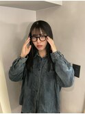 切りっぱなしボブ エアリーロング 美髪 ピンクブラウン