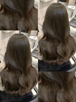 サイン 渋谷(SIGN)&nbsp;ザクザクレイヤーカット巻き方簡単ミディアムロング韓国表参道