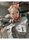 10代20代ボブアレンジツイン団子