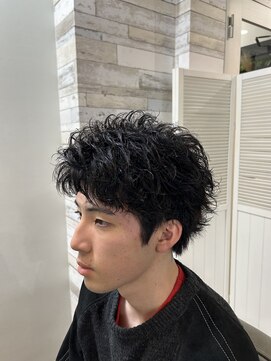 ハルクファースト 札幌(HRK 1st.) ツイストスパイラルパーマ/メンズカット/波巻きパーマ/札幌/大通