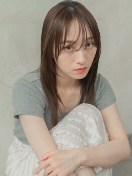 ユナイテッドビューティー 金沢(UNITED BEAUTY)の写真/【髪質改善カラー×カット】傷みを最小限に抑える施術に定評あり。思わず触りたくなる髪へ＿＊