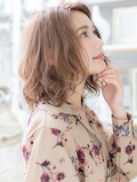 モッズヘア 越谷(mod's hair) 外国人風カラーふんわりカールこなれヘアc5越谷20代30代40代