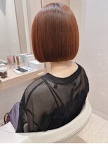 コーエン(cowen)&nbsp;チェリーブラウンミニボブ大人マッシュルーム段カットアラフィフ