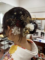 ルシエル バイ カトレアグループ(Le Ciel)&nbsp;成人式ヘアセット、ロング、卒業式、着物、和風、お呼ばれヘア