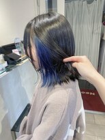 テトラ バイ ネオリーブ 横浜西口店(tetra by neolive)&nbsp;＊深いブルーイヤリングカラー＊[横浜/横浜駅]