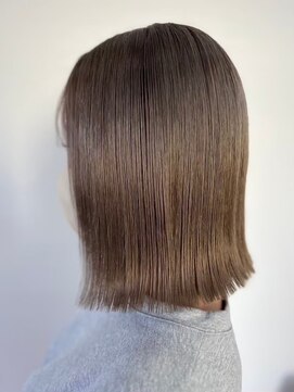 ヘアーアンドビューティーガーデン(HAIR AND BEAUTY GARDEN) 大人ショートボブヘアくびれショート白髪ぼかしハイライト40代