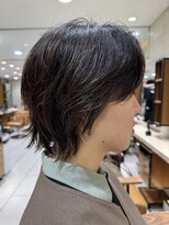 ピークアブー アヴェダ 池袋東武(PEEK-A-BOO AVEDA) メンズパーマ外はねニュアンスボブ