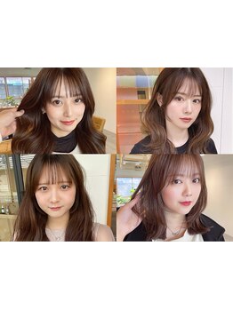 印象を左右する大切な"顔周り"。丁寧なカウンセリングと高い技術で、あなたの魅力を最大限に引き出します☆