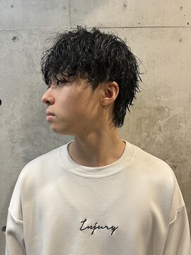 リベルテ グリット(Liberte Grit) 20代30代波巻きパーマサーフカールスパイラルパーマツーブロック